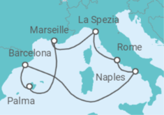 Spain, France, Italy Cruise itinerary  - Royal Caribbean