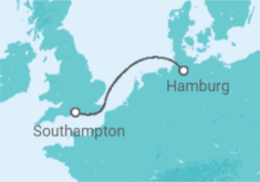 Southampton to Hamburg Cruise itinerary  - Cunard