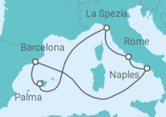 Spain, Italy Cruise itinerary  - Royal Caribbean
