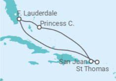 Puerto Rico, Virgin Islands Cruise itinerary  - Princess Cruises