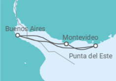 Argentina, Uruguay Cruise itinerary  - Costa Cruises