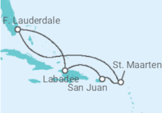 Sint Maarten, Puerto Rico Cruise itinerary  - Royal Caribbean