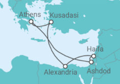 Israel, Egypt, Turkey Cruise itinerary  - Celebrity Cruises