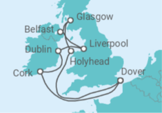 9 Day Britsh Isles Cruise Cruise itinerary  - Carnival Cruise Line