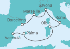 France, Italy, Spain Cruise itinerary  - Costa Cruises