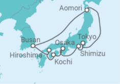 Japan & South Korea Cruise itinerary  - Celebrity Cruises