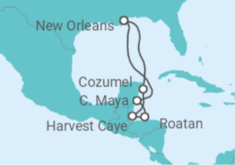 Mexico, Honduras Cruise itinerary  - Norwegian Cruise Line