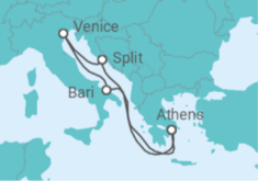 Croatia, Italy All Inc. Cruise itinerary  - MSC Cruises