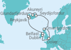 12 Day Iceland & British Isles Cruise Cruise itinerary  - Carnival Cruise Line