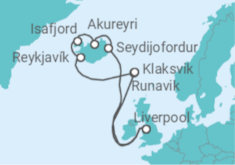 Icelandic Discovery Cruise itinerary  - Ambassador Cruise Line