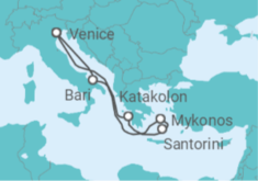 Greece, Italy Cruise itinerary  - Costa Cruises