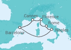 Italy, France Cruise itinerary  - Disney Cruise Line