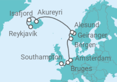 Belgium, Holland, Norway, Iceland Cruise itinerary  - Norwegian Cruise Line