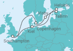 Baltic Capitals Cruise itinerary  - PO Cruises