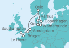 Northern Europe Cities Cruise itinerary  - Norwegian Cruise Line