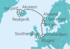 Iceland, Norway, Holland, Belgium Cruise itinerary  - Norwegian Cruise Line