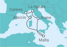 Italy, France Cruise itinerary  - PO Cruises