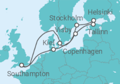 Northern Europe & Scandinavia Cruise itinerary  - PO Cruises