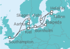 Enchanting Baltic Cities Cruise itinerary  - PO Cruises