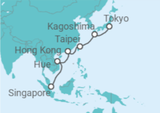Japan, Taiwan, China Cruise itinerary  - Celebrity Cruises
