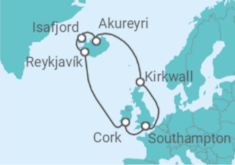 Iceland, Ireland & Scotland Cruise itinerary  - Celebrity Cruises