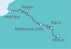 The Meandering Seine (port-to-port cruise) Cruise itinerary  - CroisiEurope