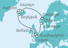 France, Iceland, Norway Cruise itinerary  - Norwegian Cruise Line
