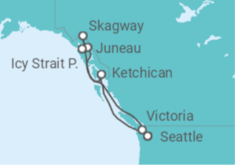 Alaska Cruise itinerary  - Norwegian Cruise Line