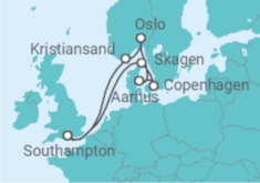 Norway & Denmark Cruise itinerary  - Princess Cruises