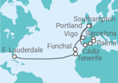 Spain, United Kingdom, Portugal Cruise itinerary  - Princess Cruises