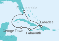 Cayman Islands, Jamaica Cruise itinerary  - Royal Caribbean