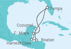 Mexico, Honduras Cruise itinerary  - Norwegian Cruise Line