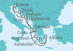 Greek Islands & Croatia Cruise itinerary  - Holland America Line