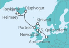 United Kingdom, Norway Cruise itinerary  - Holland America Line