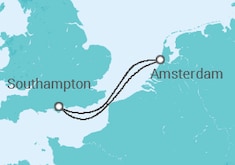 Amsterdam Getaway Cruise itinerary  - PO Cruises