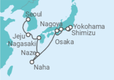Japan, South Korea Cruise itinerary  - Norwegian Cruise Line