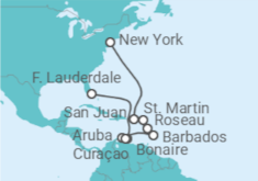 The Caribbean - Miami to New York Cruise itinerary  - Princess Cruises