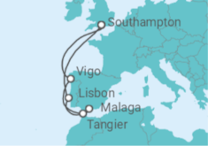 Morocco, Portugal & Spain Cruise itinerary  - Cunard