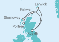 Wildlife & Traditions of the Scottish Isles Cruise itinerary  - Fred Olsen