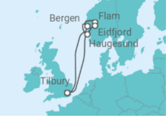 Summertime Multi-Generational Fjordland Cruise itinerary  - Ambassador Cruise Line