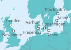 Treasures of Denmark & Sweden Cruise itinerary  - Ambassador Cruise Line