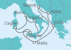 Mediterranean Wonders Cruise itinerary  - Princess Cruises