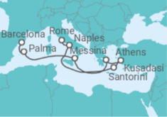 Italy, Greece, Turkey, Spain Cruise itinerary  - Princess Cruises