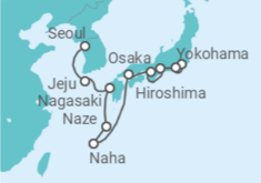 Tokyo to Incheon (Seoul, South Korea) Cruise itinerary  - Norwegian Cruise Line