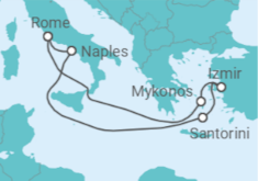 Greek Isles & Turkey Cruise itinerary  - MSC Cruises