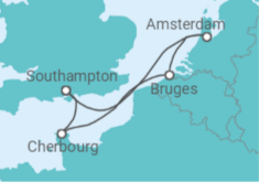 France, Belgium, Holland All Incl. Cruise itinerary  - MSC Cruises