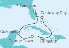 US Cruise itinerary  - Disney Cruise Line
