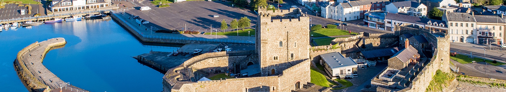 Your holiday to **Carrickfergus BT** starts here