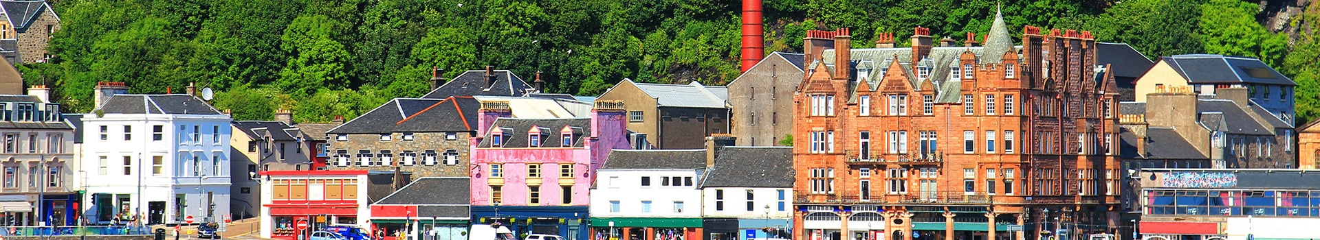 Your holiday to **Oban** starts here