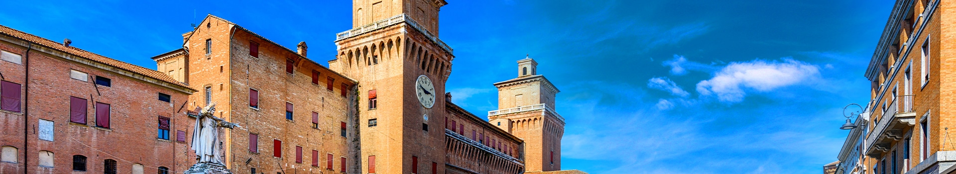 Your holiday to **Ferrara** starts here
